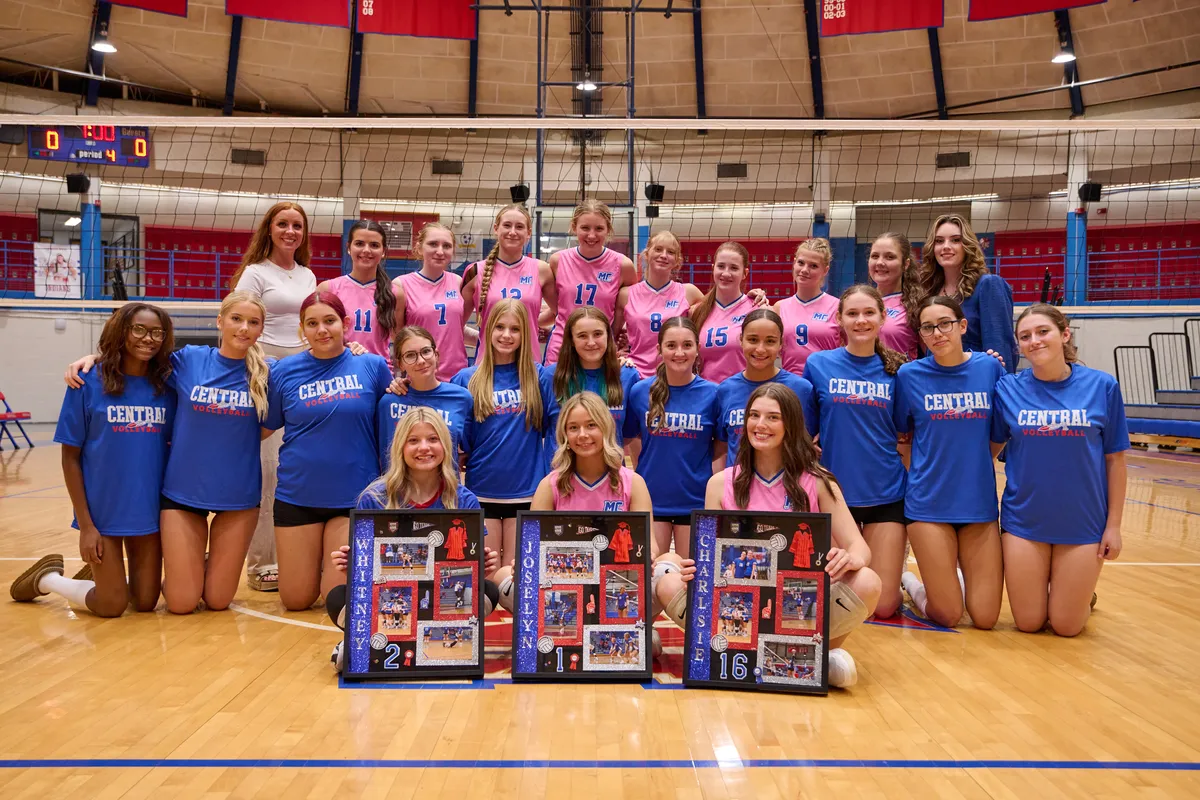 Montgomery Central VB Senior Night